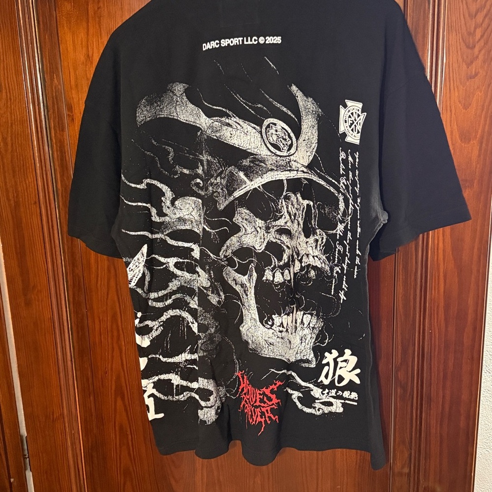 Side by Side Black Premium Tee
